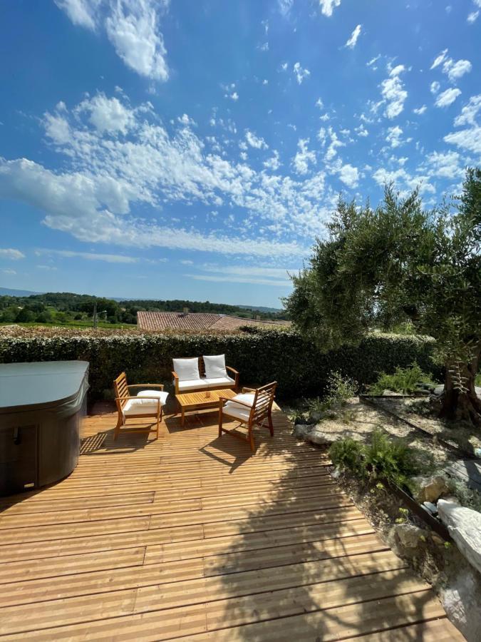Chambre D'Hotes Avec Jacuzzi Ventoux Cocoon Bédoin Dış mekan fotoğraf